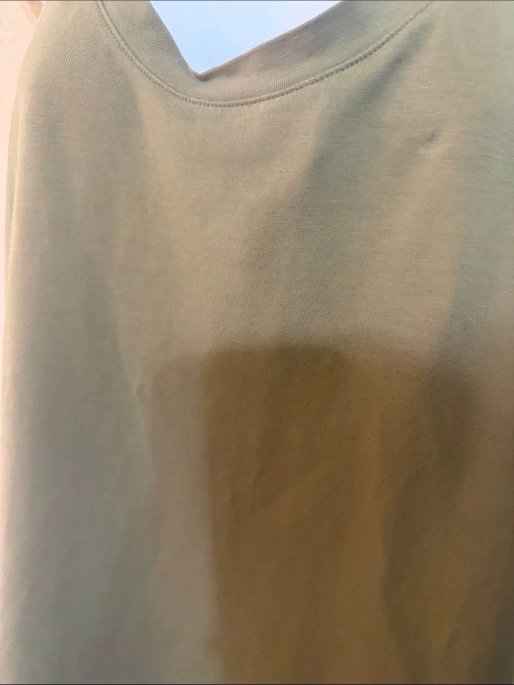 lululemon athletica Olive Green Racerback Tank Top